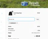 MEMORIAL coupon verification screenshot
