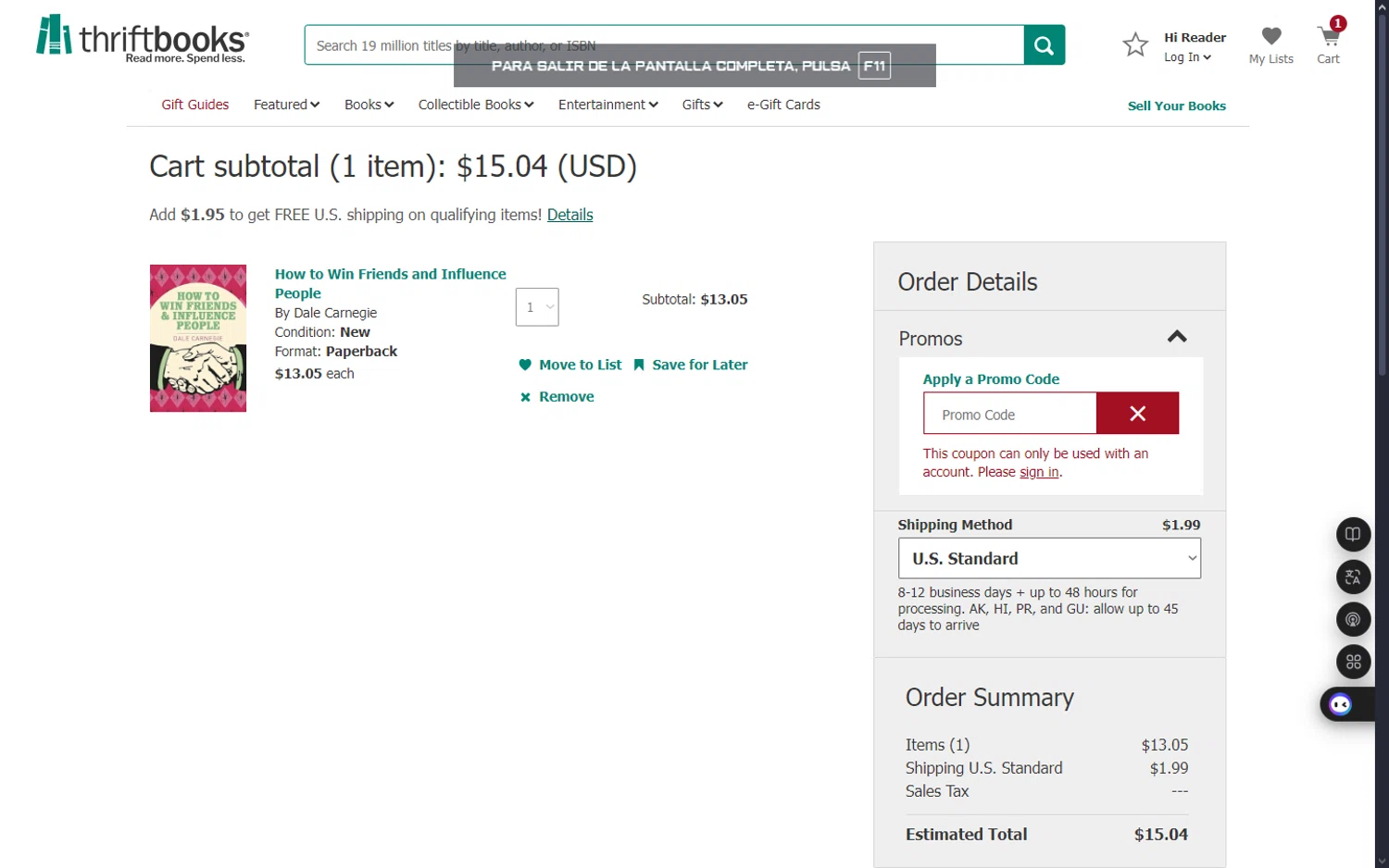 Thriftbooks Promo Codes (20 Verified) - $30 Off Jan 2025