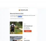 Memorial25 coupon verification screenshot