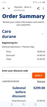 Thryv coupon verification screenshot