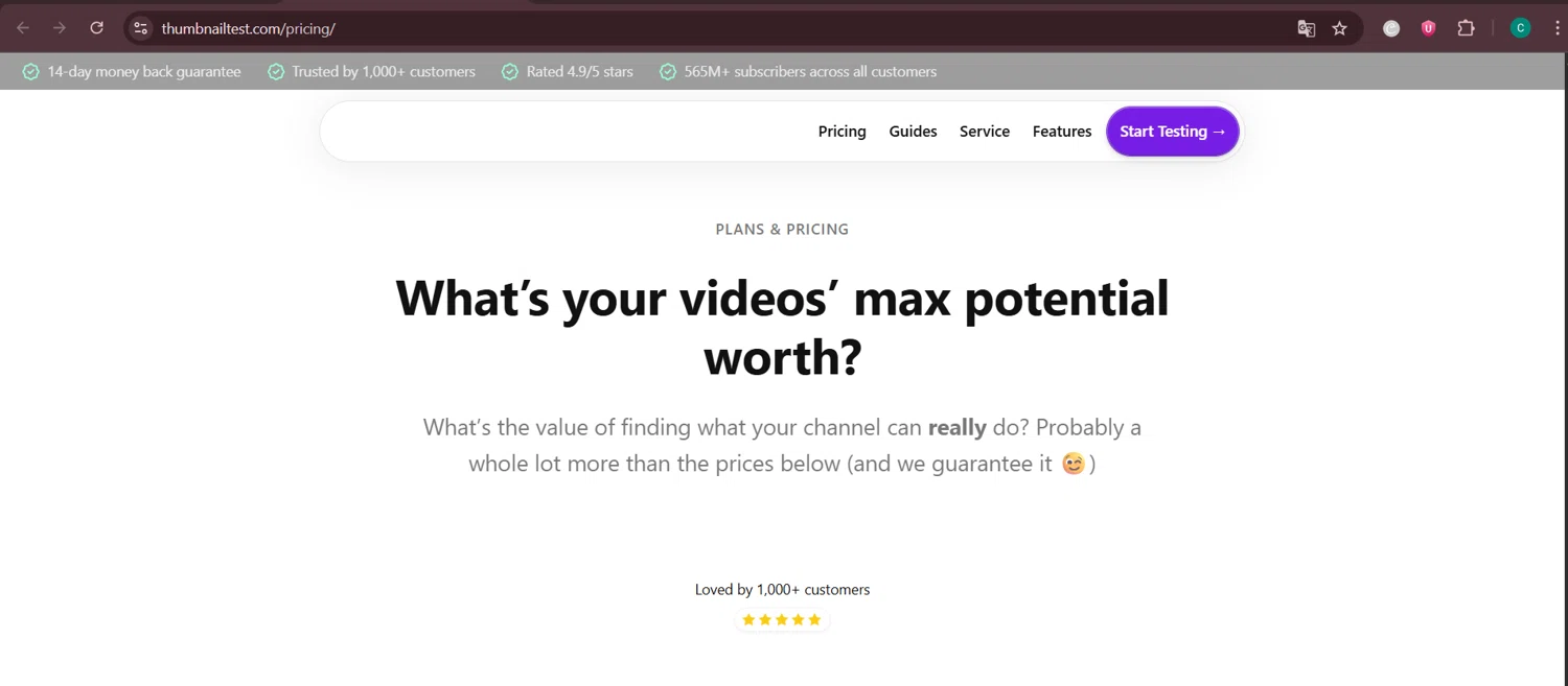 Thumbnail Test promo code screenshot showing code IWANTTOWIN applied at Thumbnail Test checkout page. Uploaded by SimplyCodes community member Negritoo on Jul 11, 2025