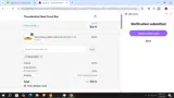 WELCOME15 coupon verification screenshot