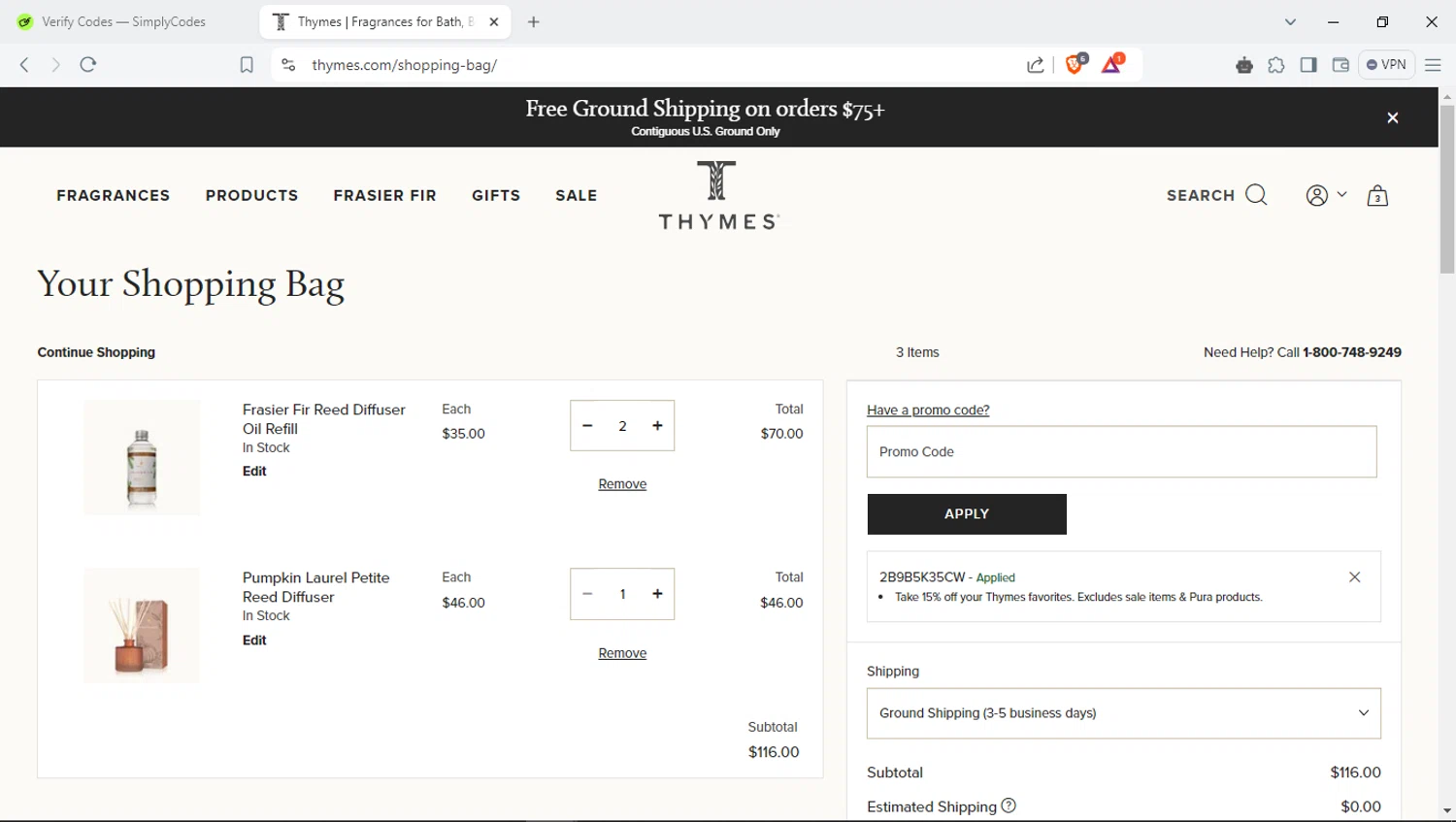 how to use Thymes coupons