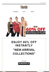 NEWARRIVAL60 coupon verification screenshot