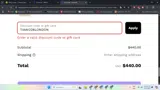 TIAWO28LONDON coupon verification screenshot