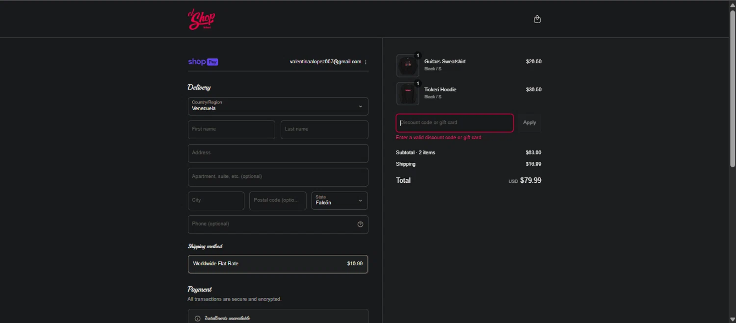 Tickeri promo code screenshot showing code NEWJERSEY applied at Tickeri checkout page. Uploaded by SimplyCodes community member Nicoletorres on Aug 3, 2025