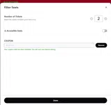 PLAYOFF coupon verification screenshot