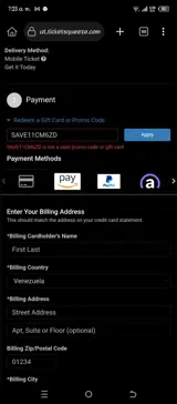 SAVE11CM6ZD coupon verification screenshot