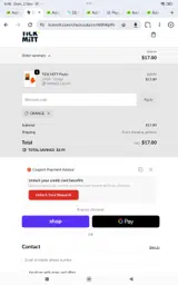 ORANGE coupon verification screenshot