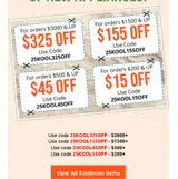 25KOOL325OFF coupon verification screenshot