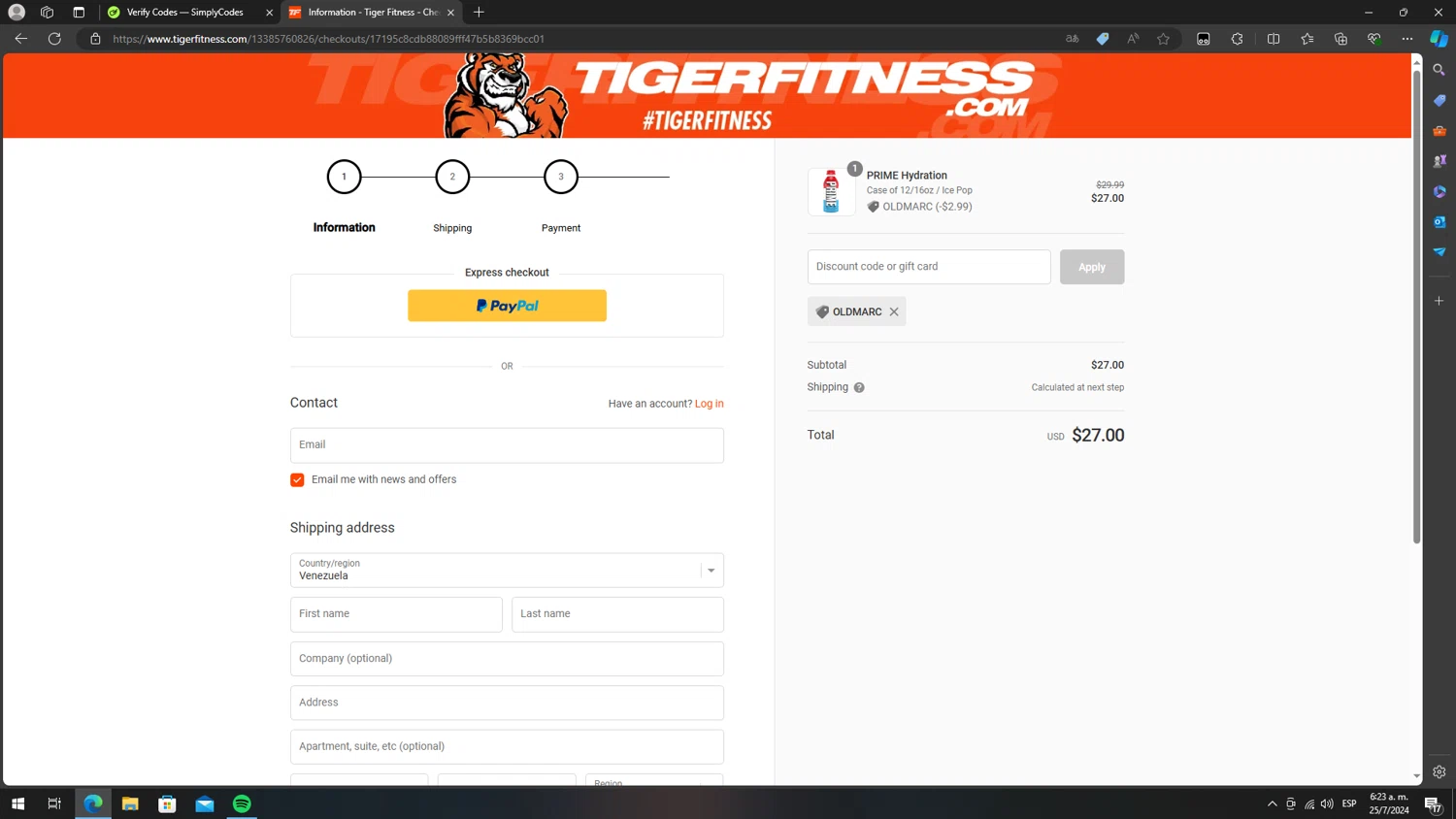 Tiger Fitness Discount Codes 10 Off October 2024