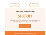 NEW100 coupon verification screenshot