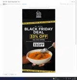 33OFF coupon verification screenshot
