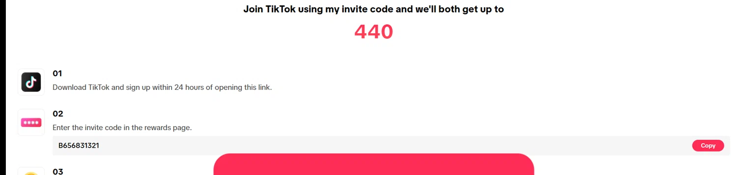 Verification screenshot for Free Gift Get up to 440 Points When You Install at TikTok Shop — 3mo ago