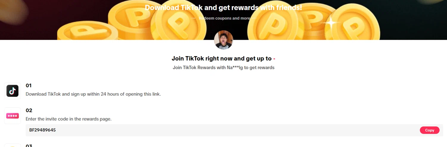 Verification screenshot for Free Gift Get Rewards When You Install App at TikTok Shop — 2mo ago