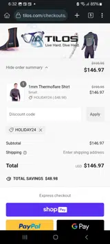 HOLIDAY24 coupon verification screenshot