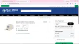 Minnesota Timberwolves Store coupon verification screenshot