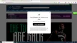 Minnesota Timberwolves Store coupon verification screenshot