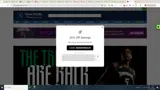 Minnesota Timberwolves Store coupon verification screenshot