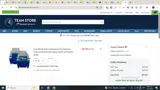 Minnesota Timberwolves Store coupon verification screenshot