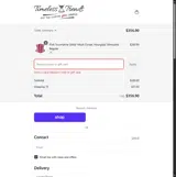Timeless Trends Corsets coupon verification screenshot
