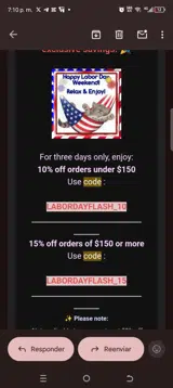 Timeless Trends Corsets coupon verification screenshot