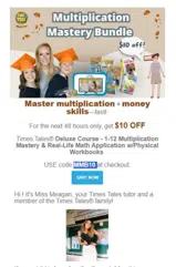 MMB10 coupon verification screenshot