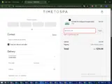 TREATME coupon verification screenshot