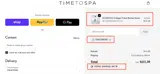 TIME2PRIME coupon verification screenshot