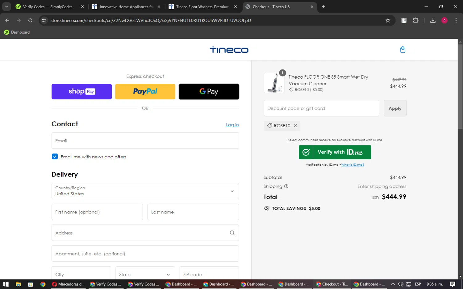 Tineco Coupons 10 Off September 2024