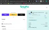 TINKYMOMLOVE20 coupon verification screenshot
