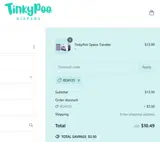 BDAY25 coupon verification screenshot