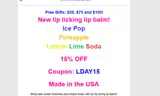 LDAY15 coupon verification screenshot