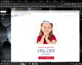 SPARKLE15 coupon verification screenshot