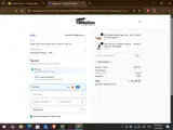 WELCOME10 coupon verification screenshot