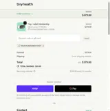 biohackingbrittany coupon verification screenshot
