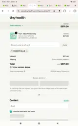 Modestmollie coupon verification screenshot
