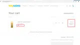 Tiny Saints coupon verification screenshot