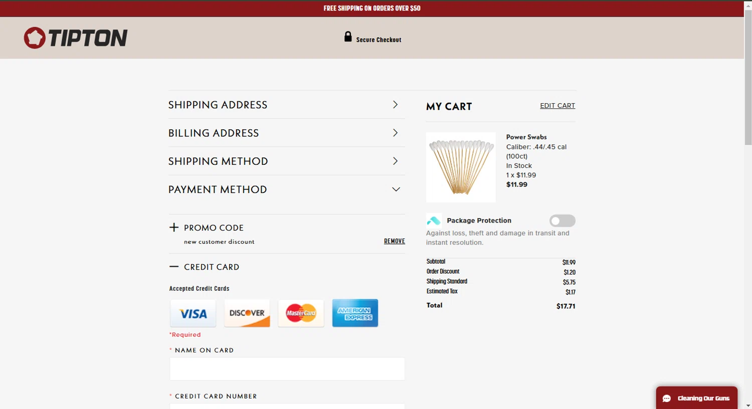 Tipton promo code screenshot showing code WORK10 applied at Tipton checkout page. Uploaded by SimplyCodes community member PrimeMaven4654 on Jan 15, 2025