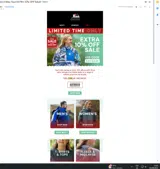 EXTRA10 coupon verification screenshot