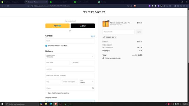 Titaner Promo Codes (3 Verified) 15 Off Sitewide Sep 2025