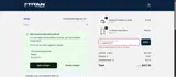 Titan Fitness coupon verification screenshot