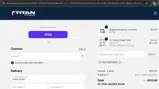 Titan Fitness coupon verification screenshot