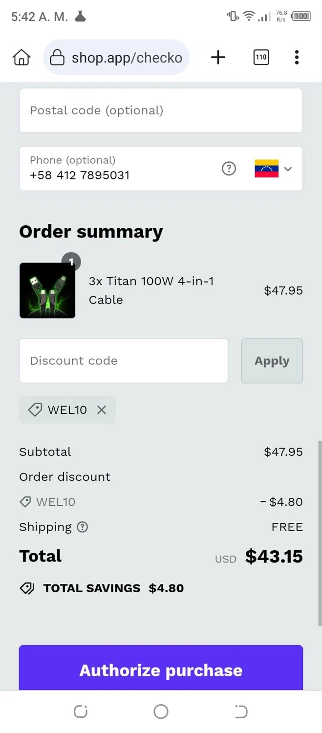 where to use Titan Power Plus promo code box
