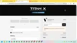 TITAN X coupon verification screenshot