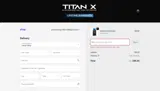 TITAN X coupon verification screenshot