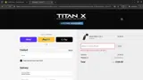 TITAN X coupon verification screenshot