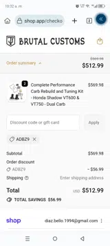 ADBZ9 coupon verification screenshot