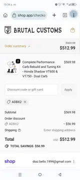 ADBX2 coupon verification screenshot