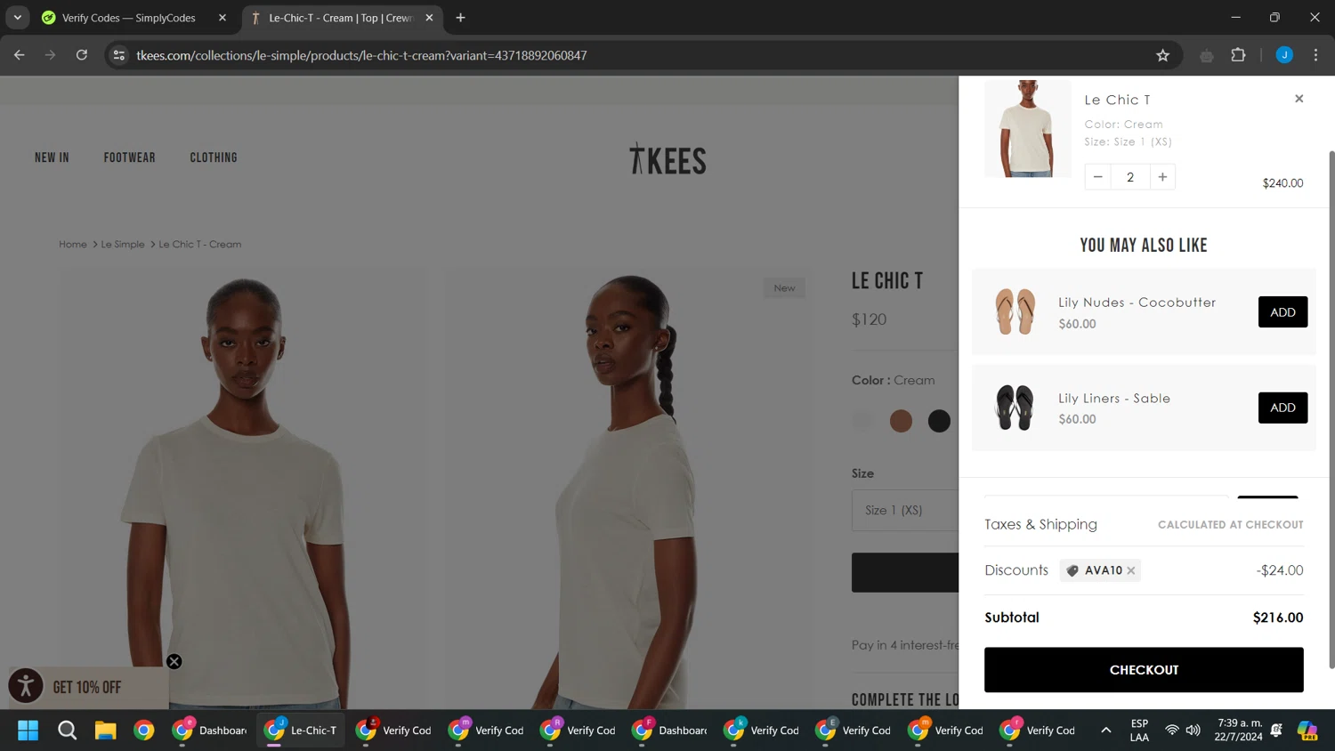 Tkees Promo Codes 10 Off Discount Codes in August 2024 SimplyCodes